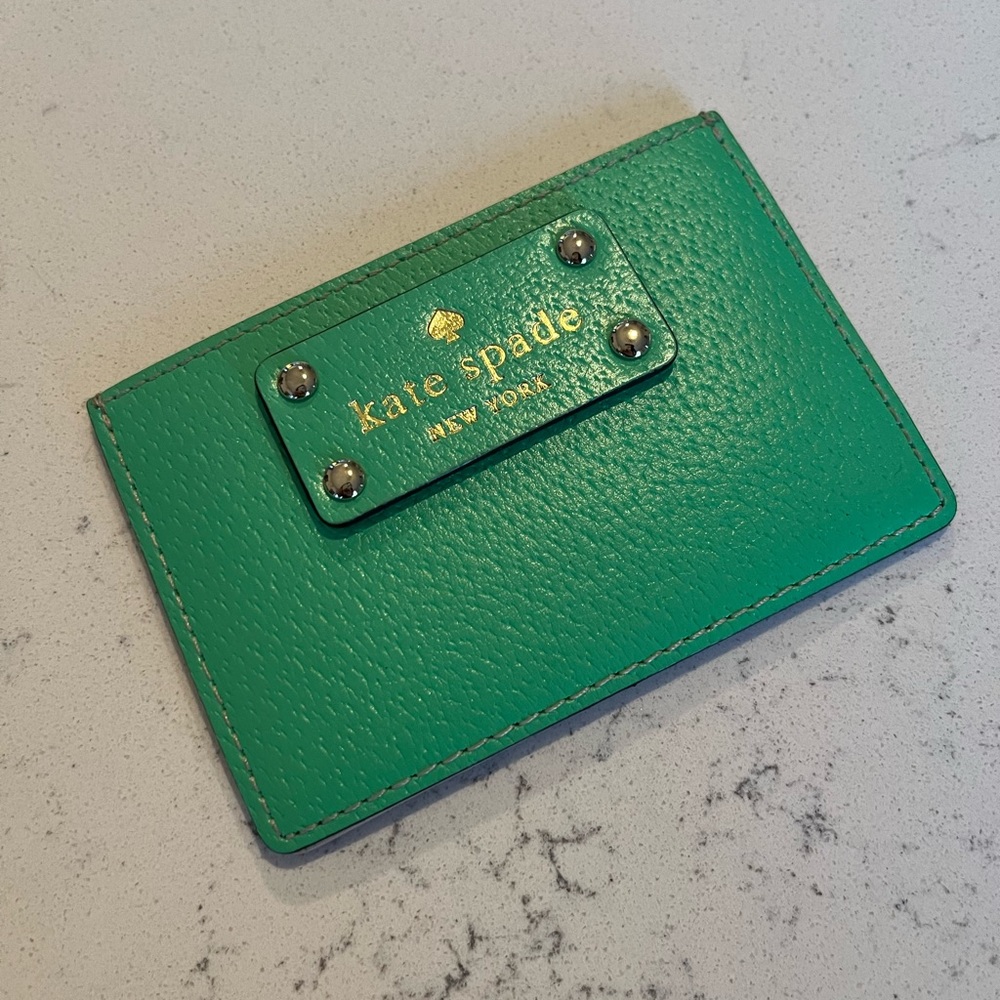 Kate Spade Green Card Holder